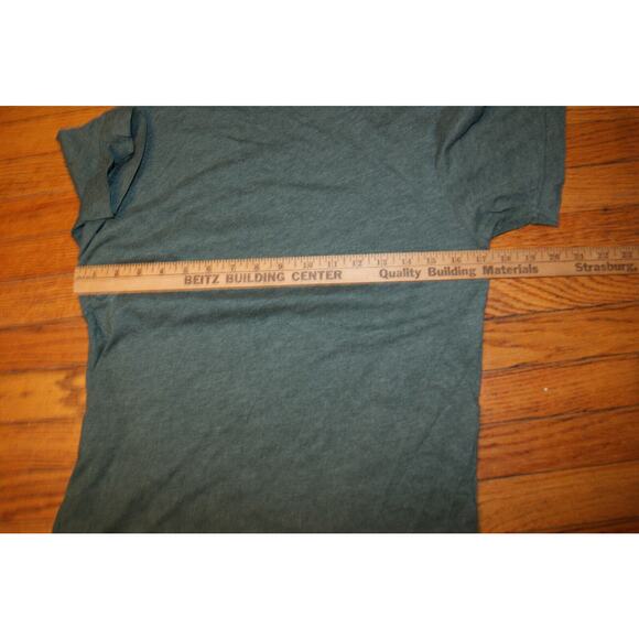 Lauren Mann & The Fairly Odd Folk Over Land & See Whale Womens S Green TShirt - Picture 5 of 6